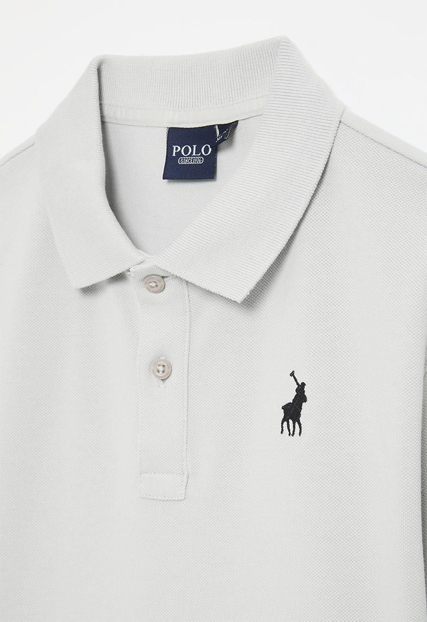 POLO - Boys robert ls golfer - light grey