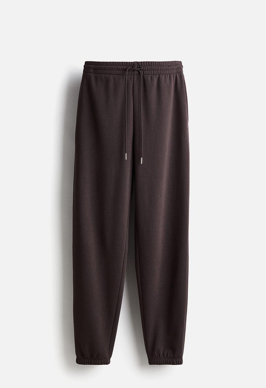 H&M - Cotton-blend sweatpants - dark grey 