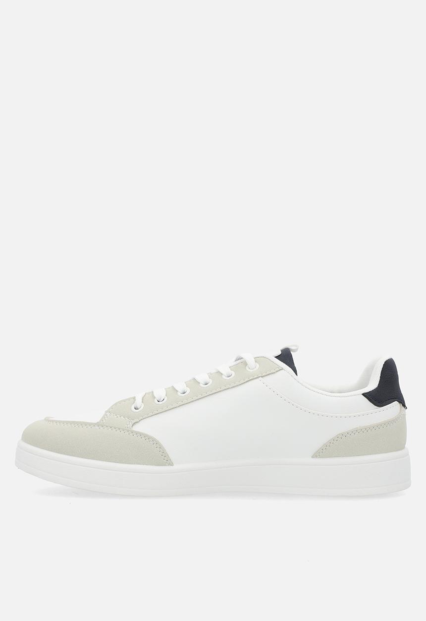 Pierre Cardin - Frankie casual lace up  - white & navy