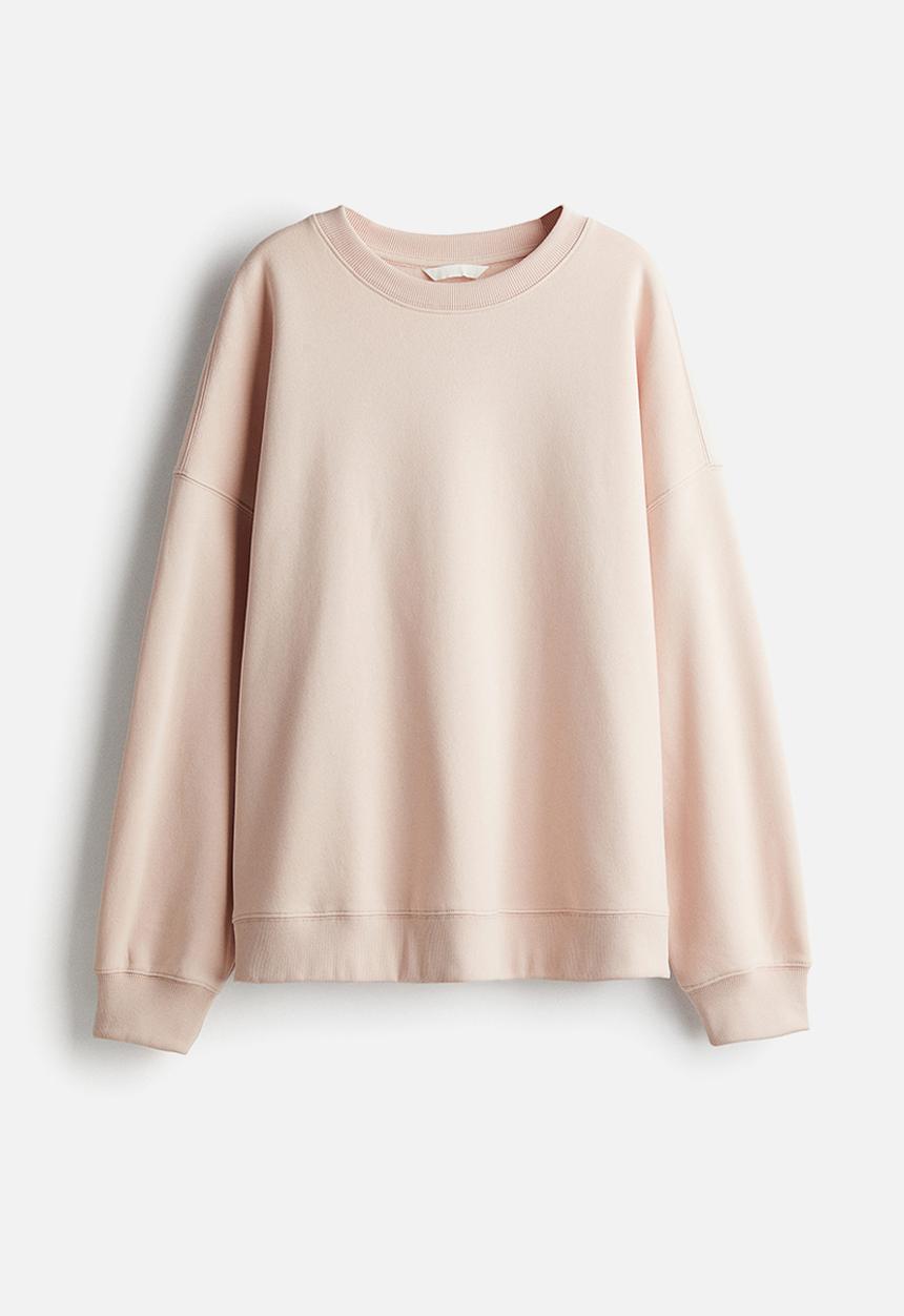 H&M - Oversized sweatshirt - powder pink