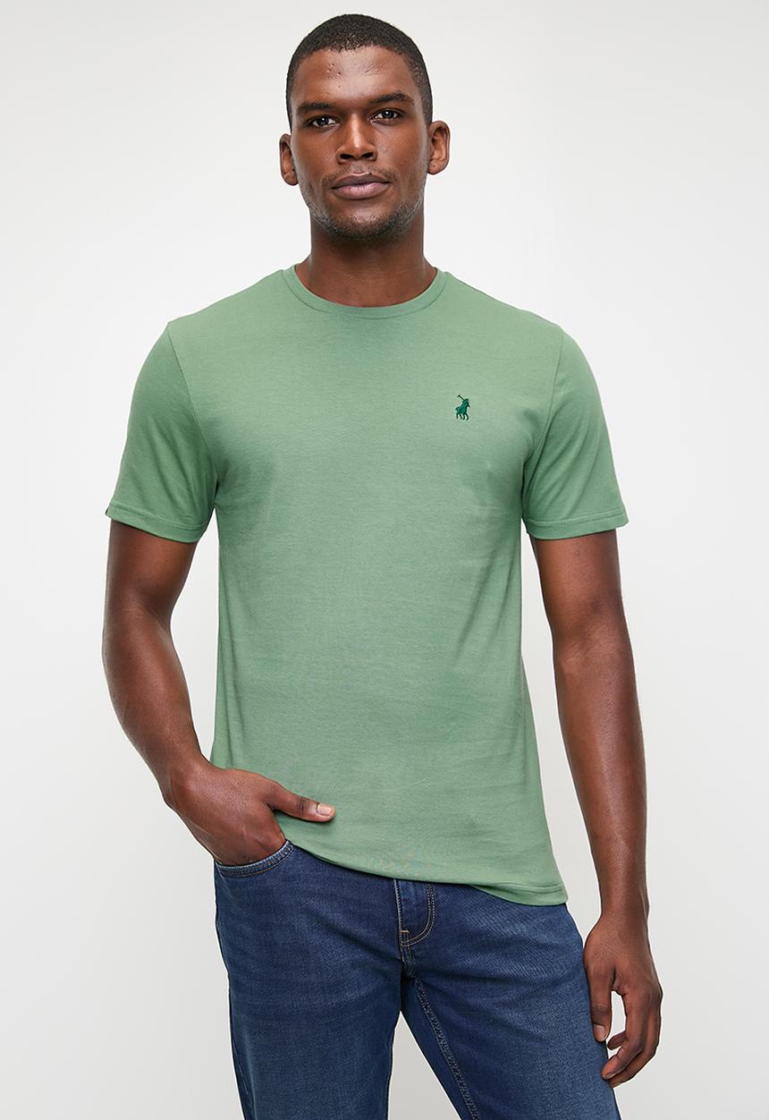 POLO - Mens Essential Crew Neck Short sleeve Tee - Green