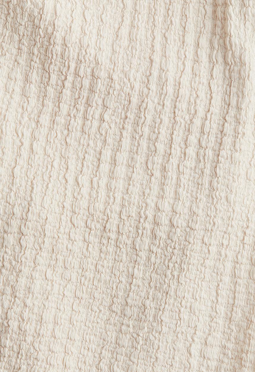 H&M - Textured jersey dress - light beige