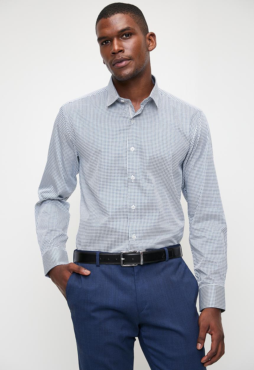 Pierre Cardin - Trio Smart Detailed Shirt - White