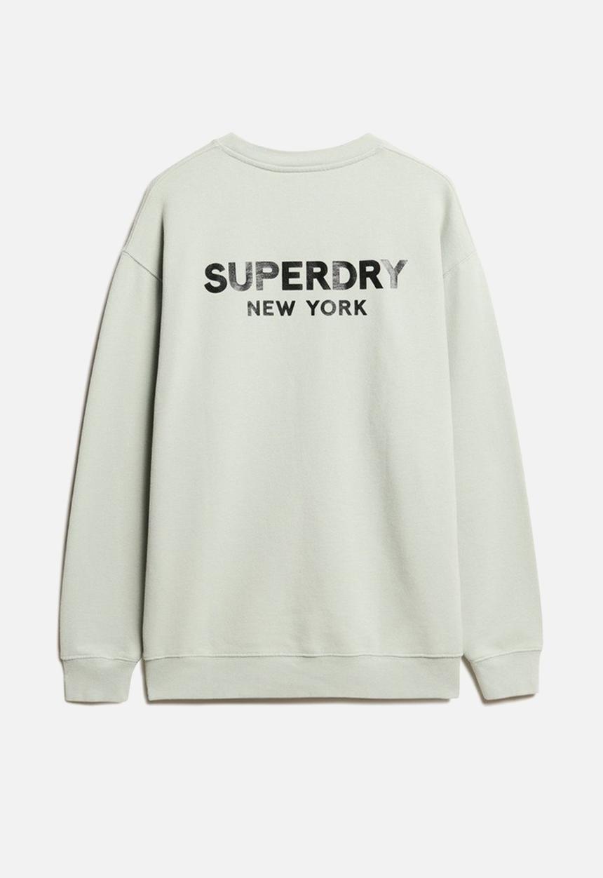 Superdry. - Luxury Sport Loose Fit Crew - Puritan Grey