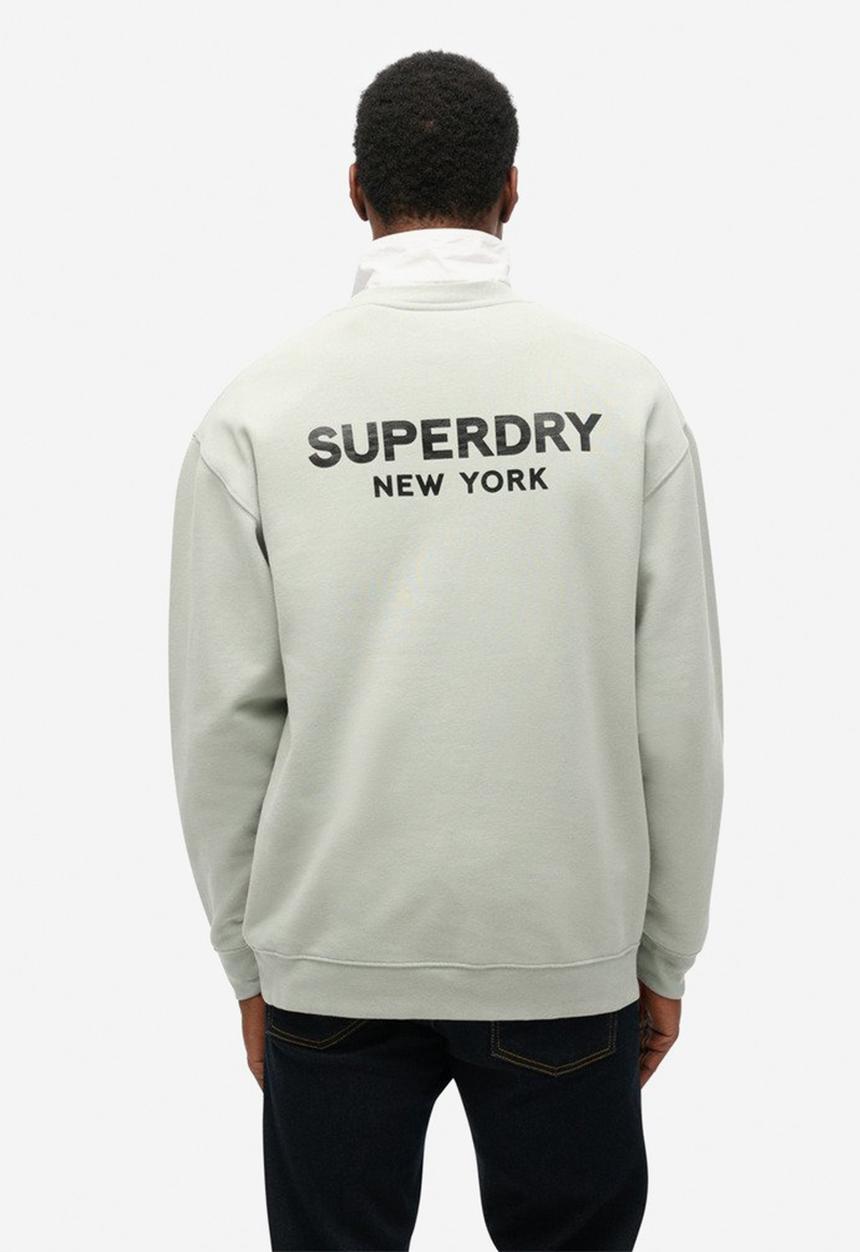Superdry. - Luxury Sport Loose Fit Crew - Puritan Grey