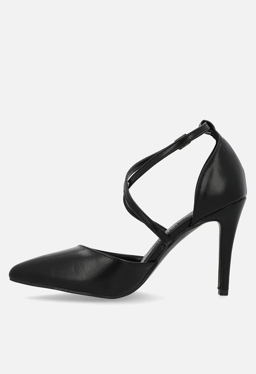 Footwork - Harlet Closed Back Ankle strap - Black