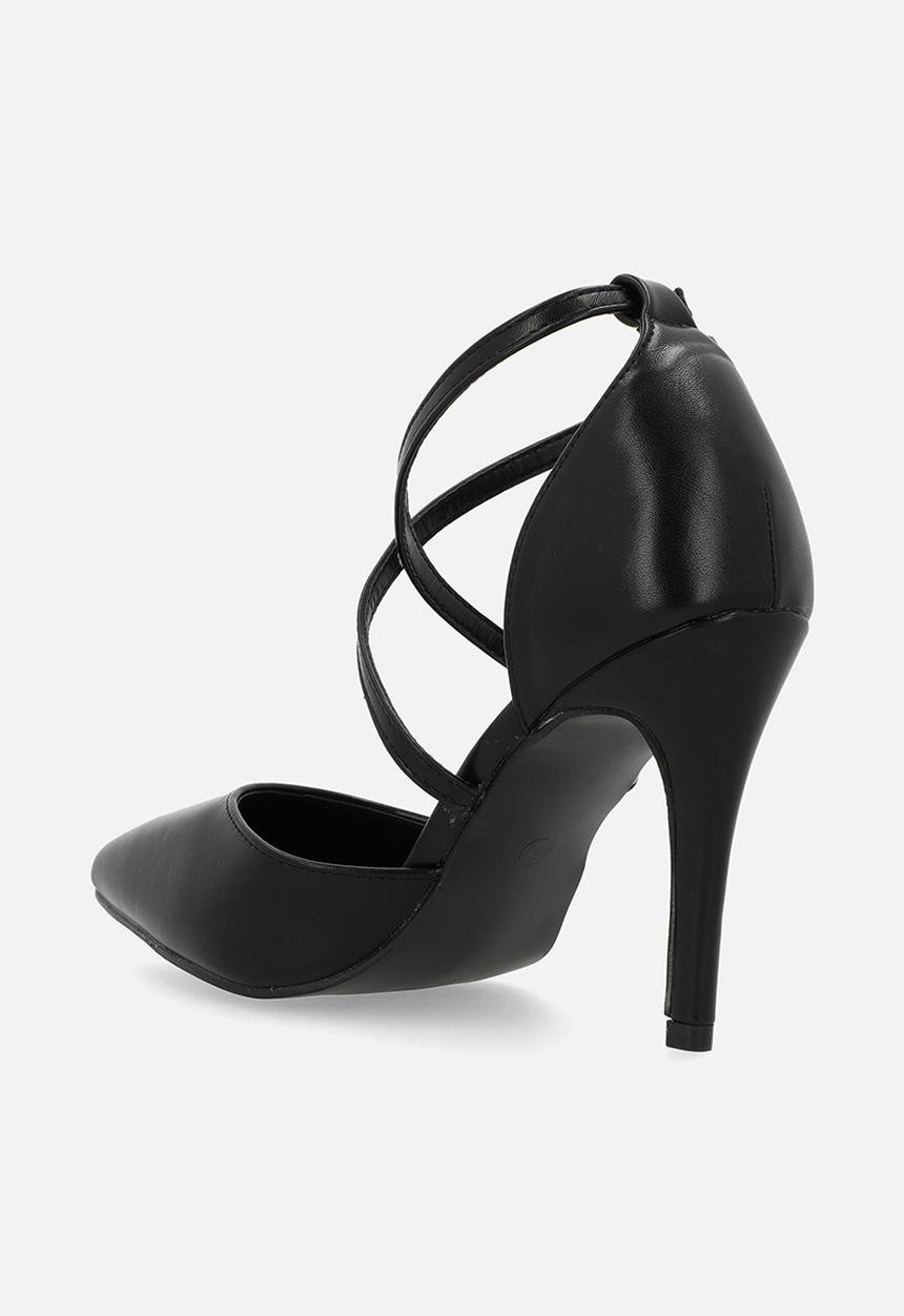 Footwork - Harlet Closed Back Ankle strap - Black