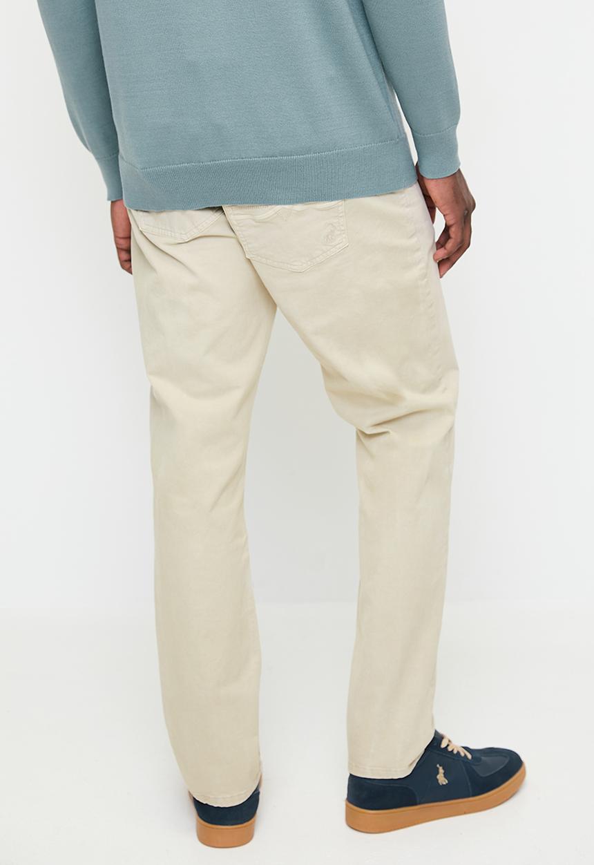 POLO - Mens Pjc Overdyed Pants - Light Stone