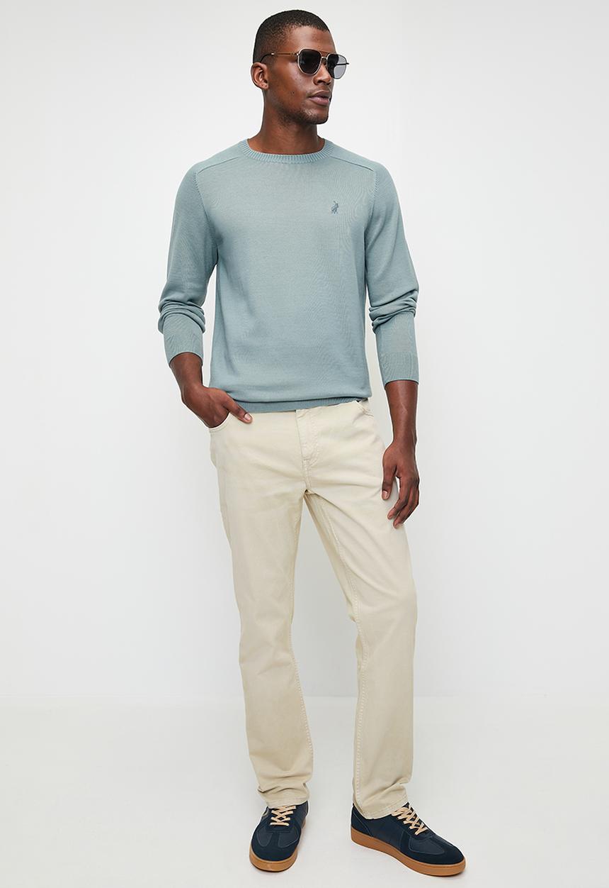 POLO - Mens Pjc Overdyed Pants - Light Stone
