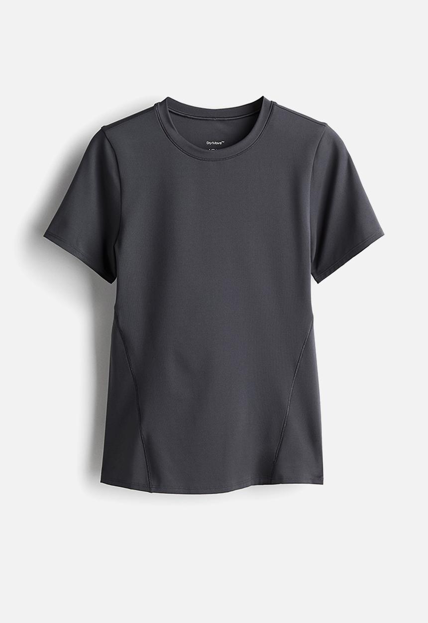 H&M - Sports top in drymove™ - dark grey