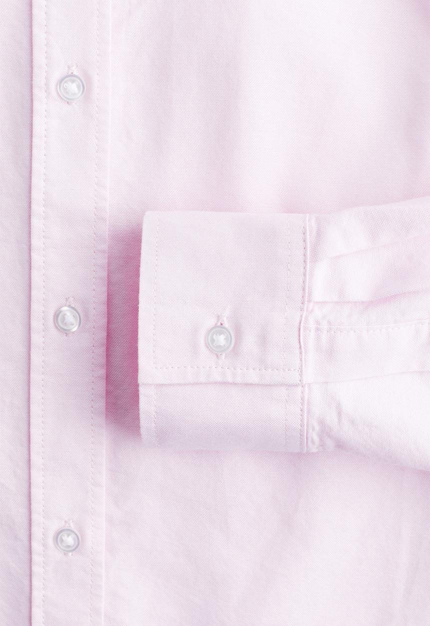 H&M - Fitted oxford shirt - light pink