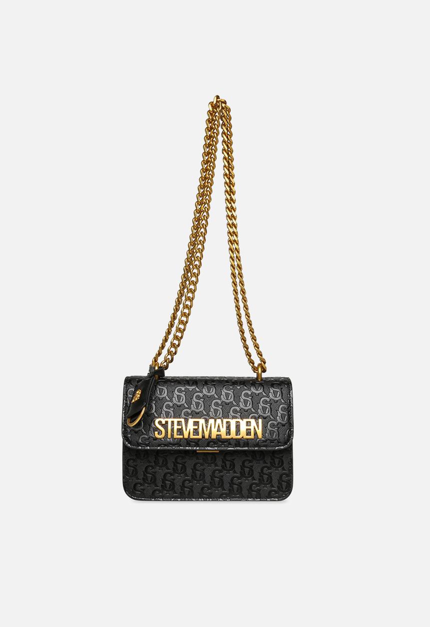 Steve Madden - Bcoal-e shoulder bag - black & gold
