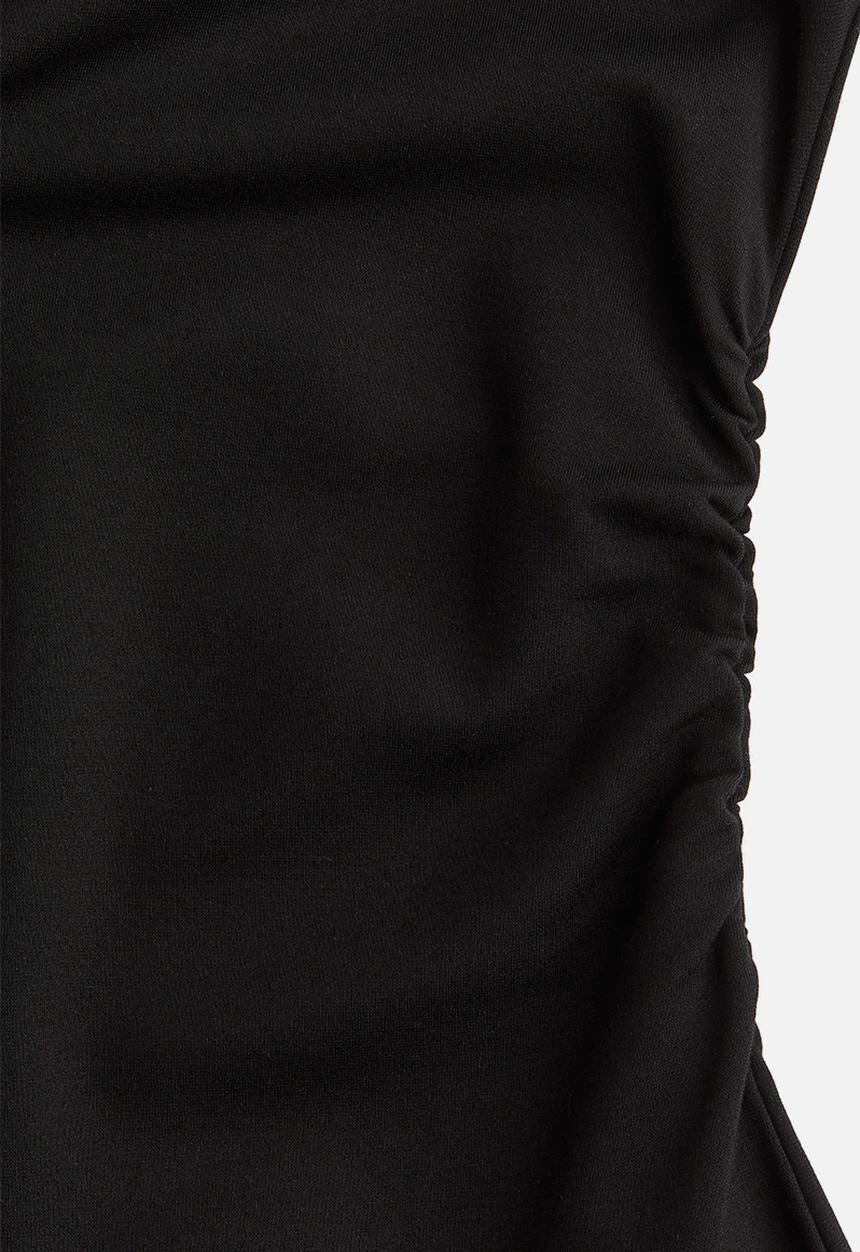 H&M - Boat-neck jersey dress - black