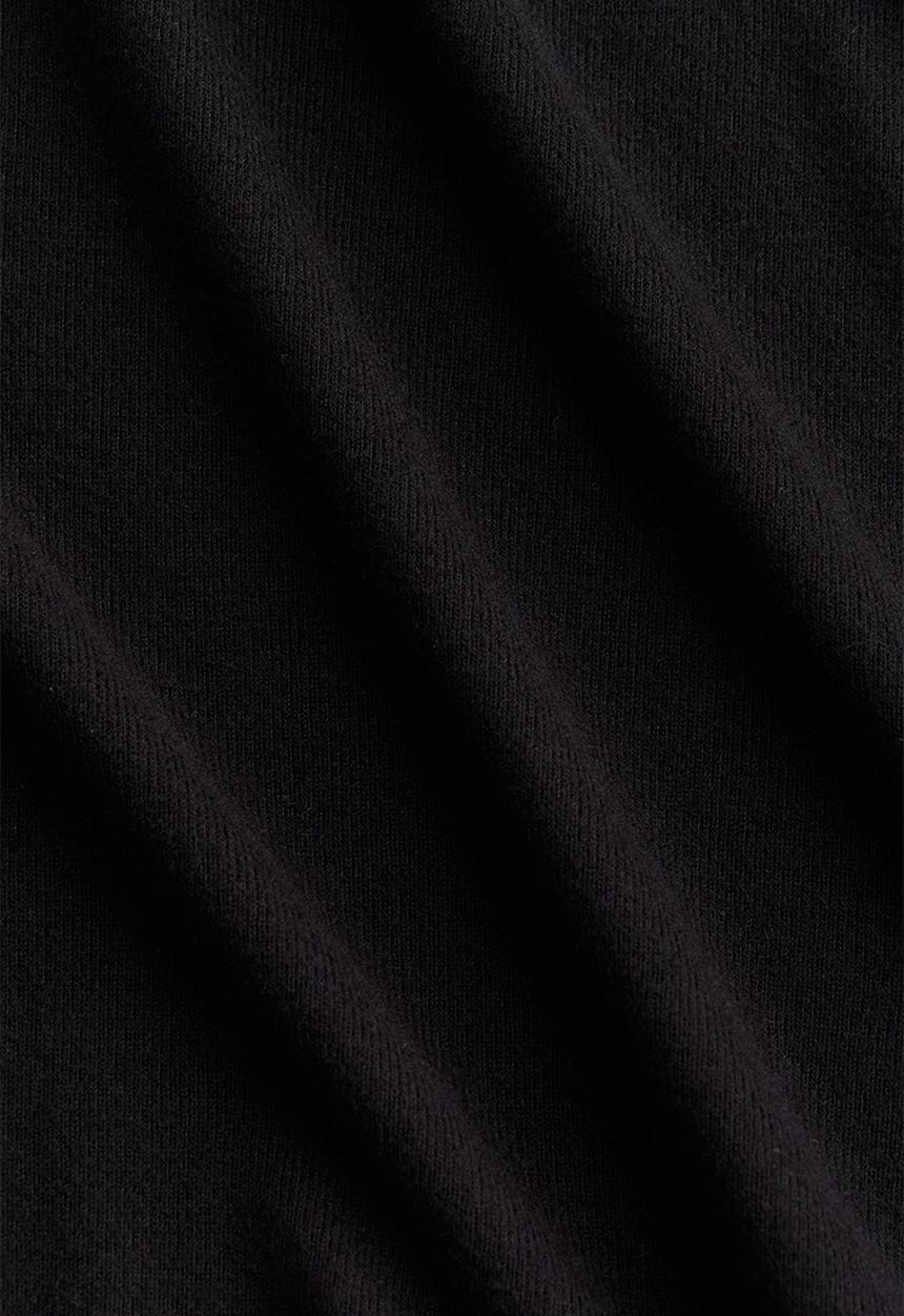 H&M - Ribbed bodycon dress - black