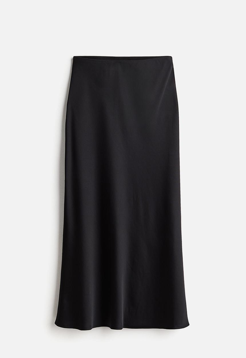 H&M - Midi skirt - black
