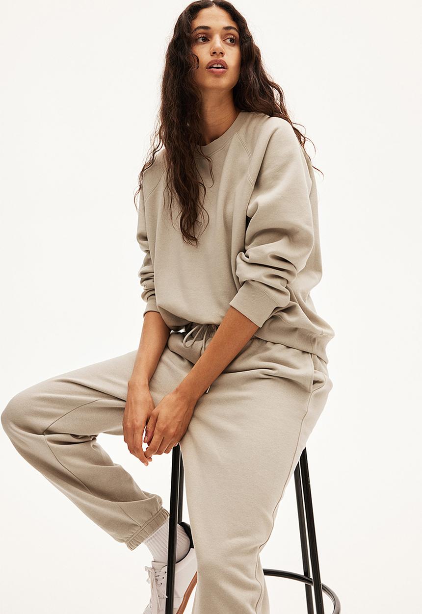 H&M - Sweatshirt - light khaki green