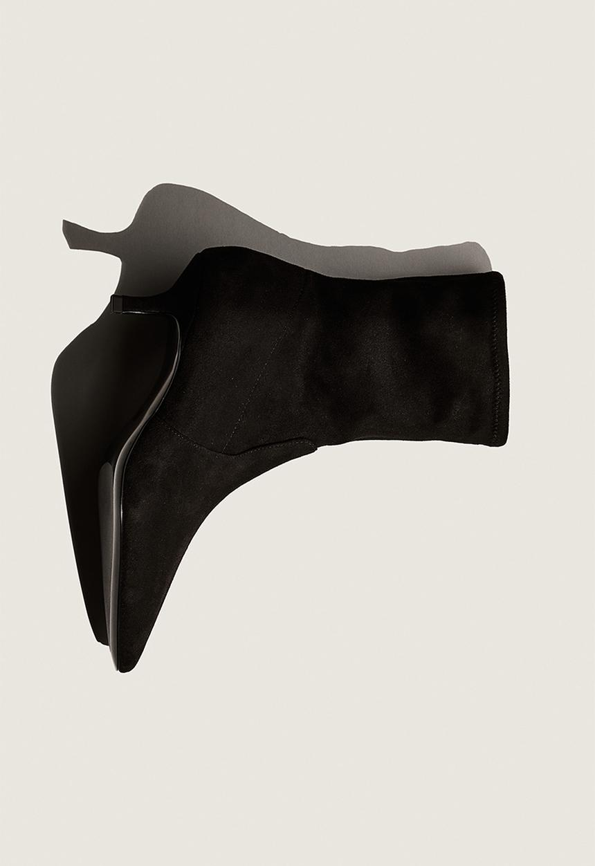 H&M - Heeled sock boots - black