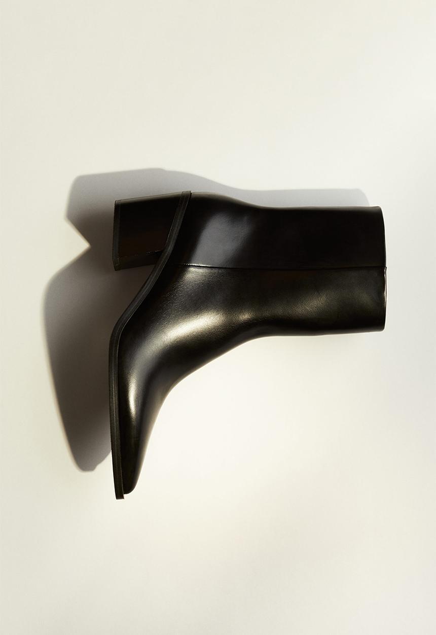 H&M - Pointed ankle boots - black
