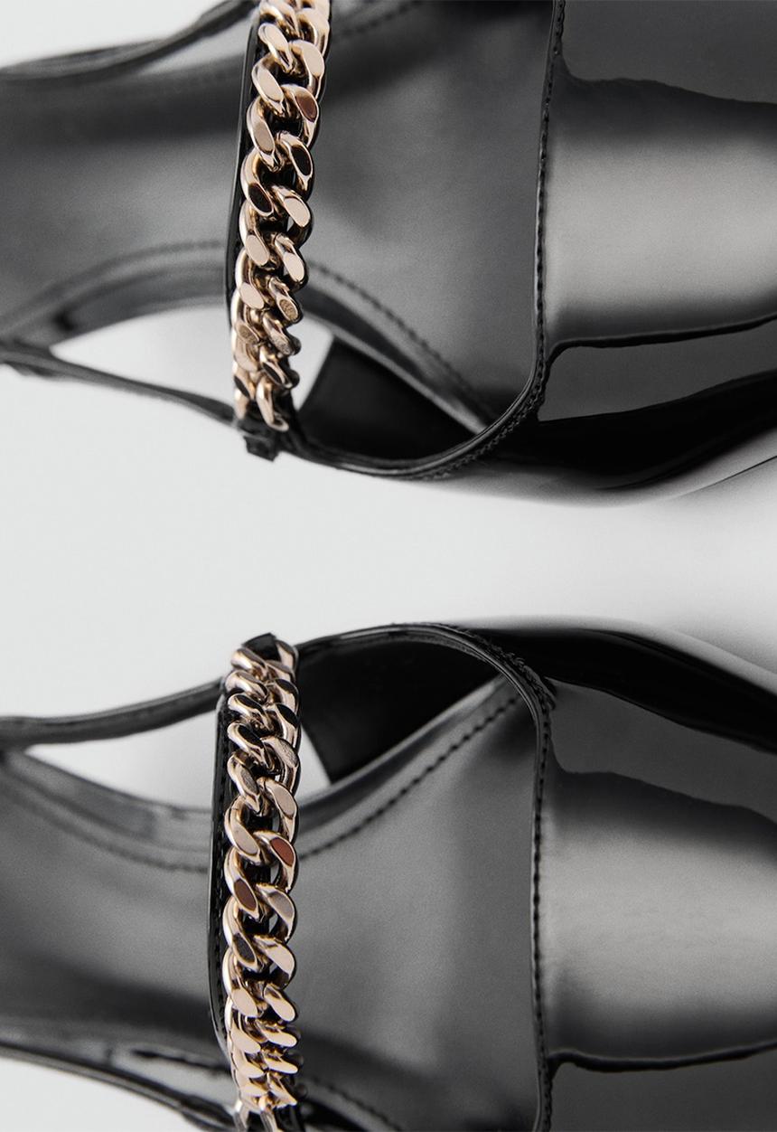 MANGO - Niza heel - black