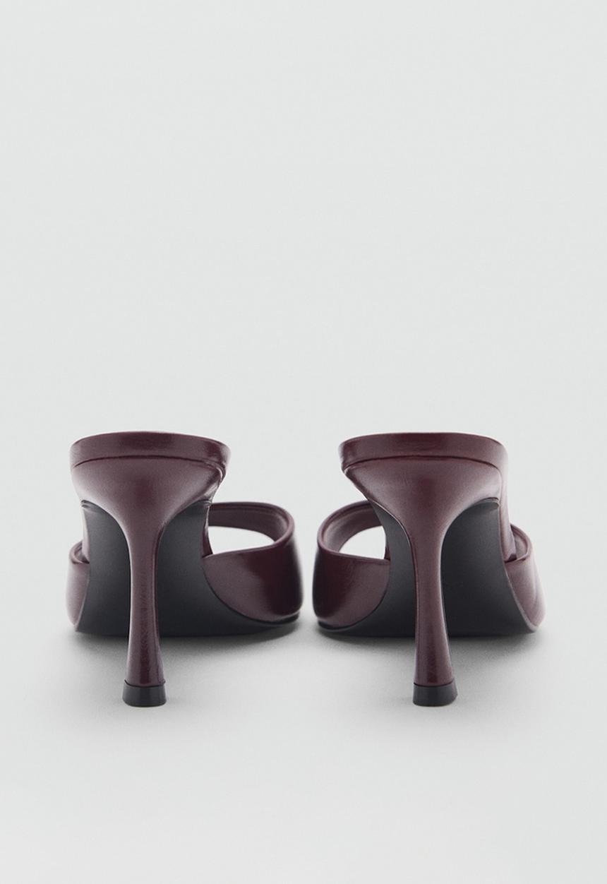 MANGO - Pepyg heel - dark red