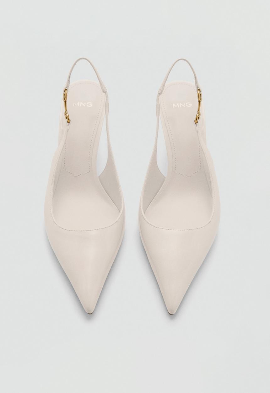 MANGO - Gali heel - light beige