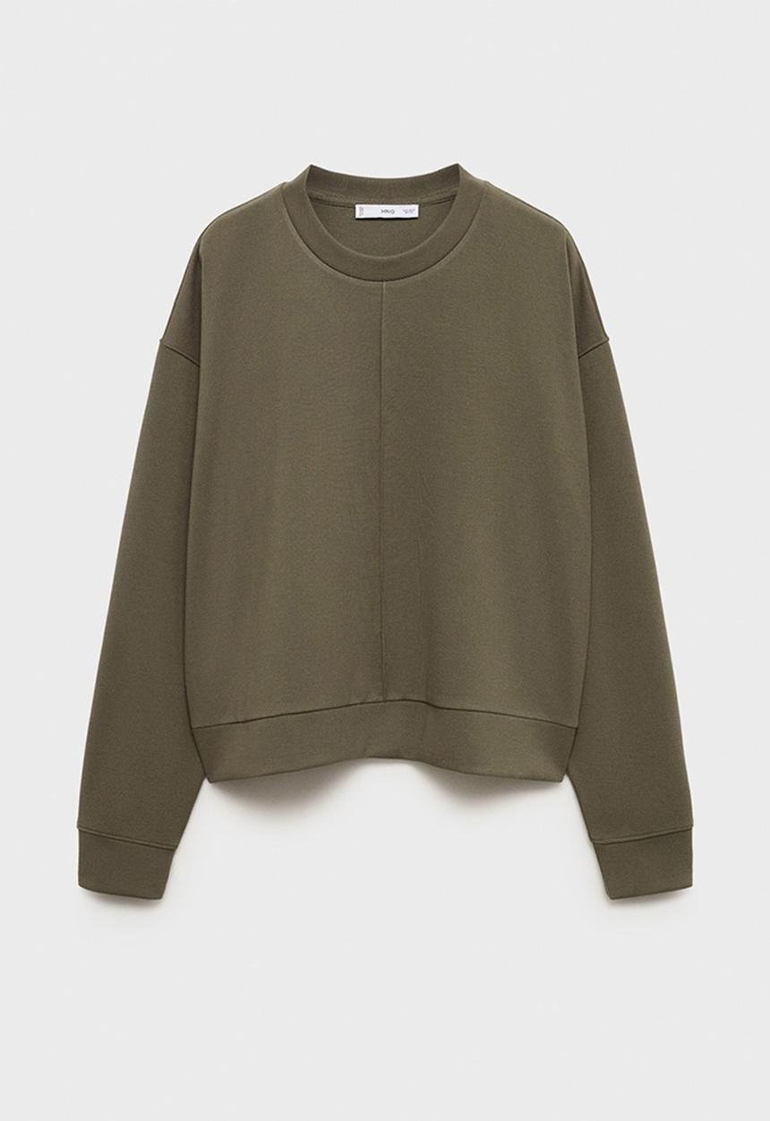 MANGO - Sweatshirt nique - beige/ khaki