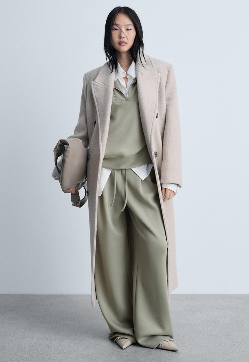 MANGO - Sweatshirt guesa - beige/ khaki