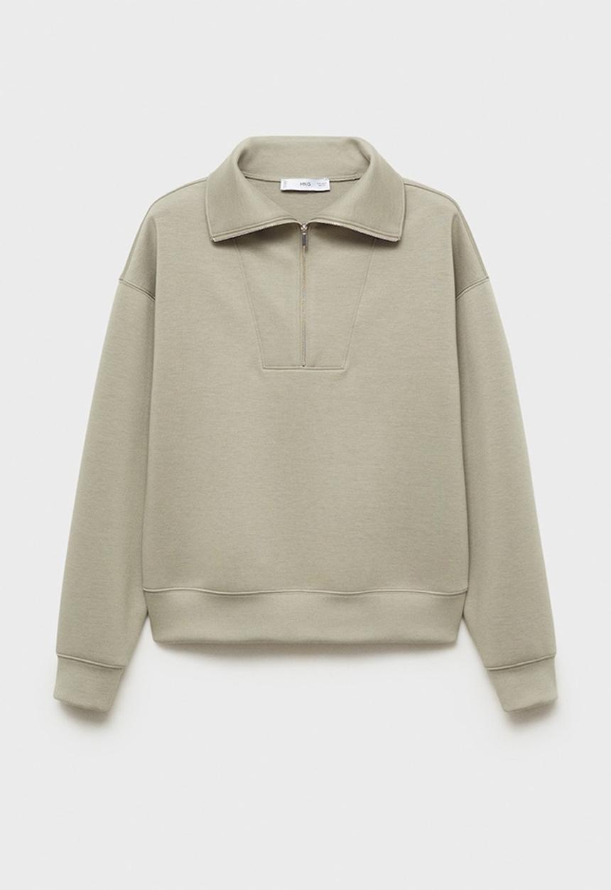 MANGO - Sweatshirt guesa - beige/ khaki