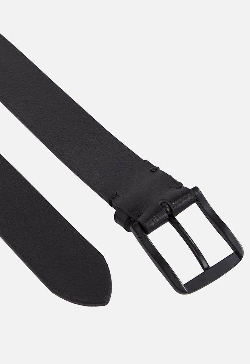 Calvin Klein - Classic Flat Lthr Belt 35Mm Aop - Black/Allover Print