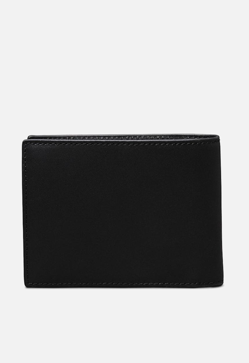 Calvin Klein - Metal Ck Trifold 10Cc W/Coin - Ck Black Smooth