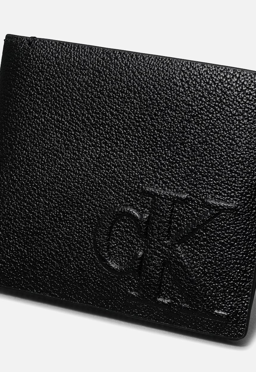 Calvin Klein - Logo Emboss Bifold W/Coin - Black