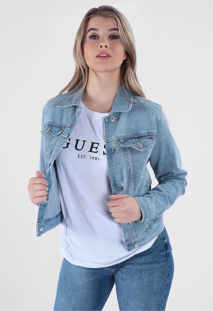 GUESS - Doria Jacket - Light Wash