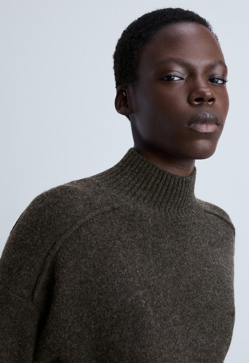 MANGO - Sweater brunch - light brown
