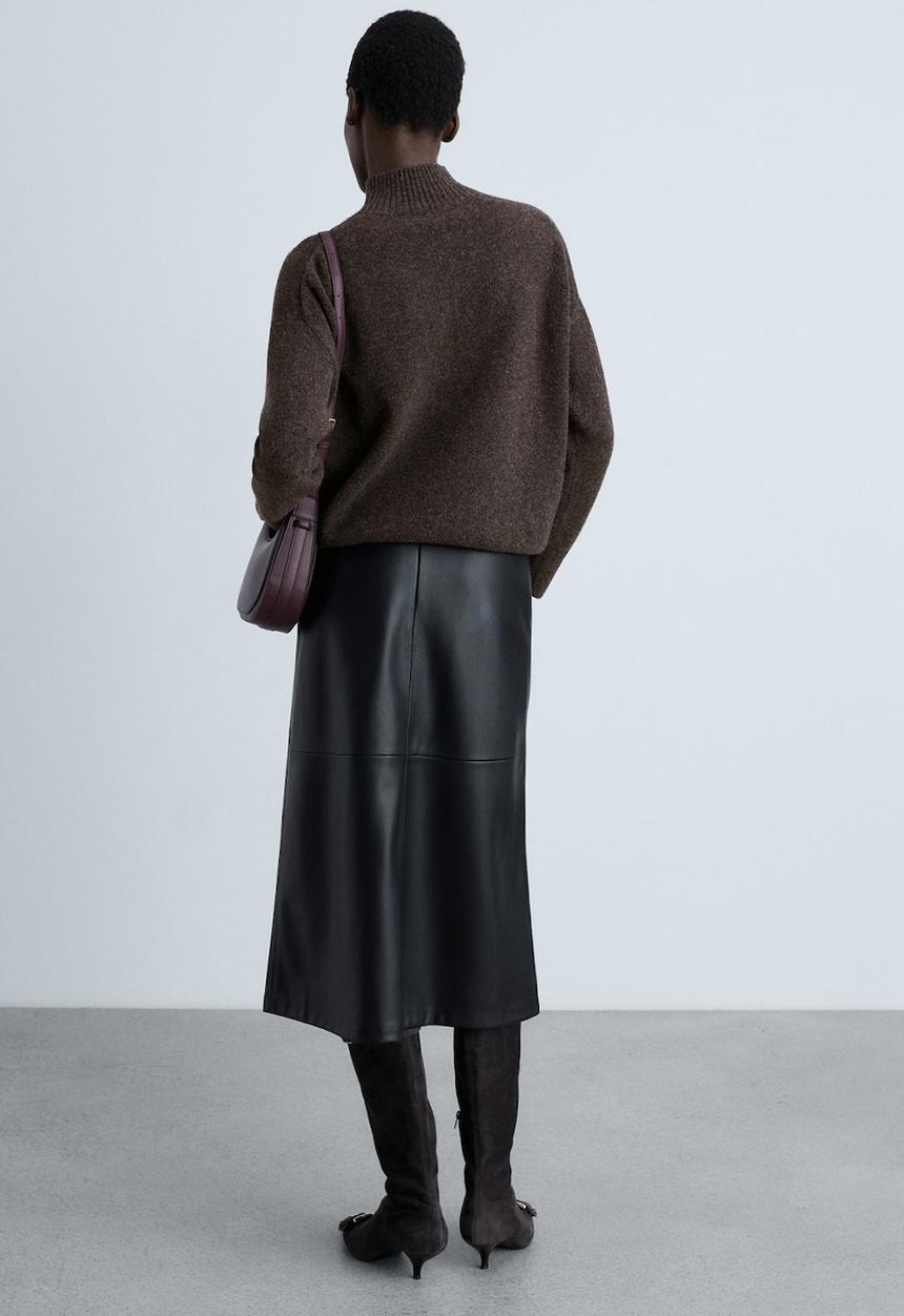 MANGO - Sweater brunch - light brown