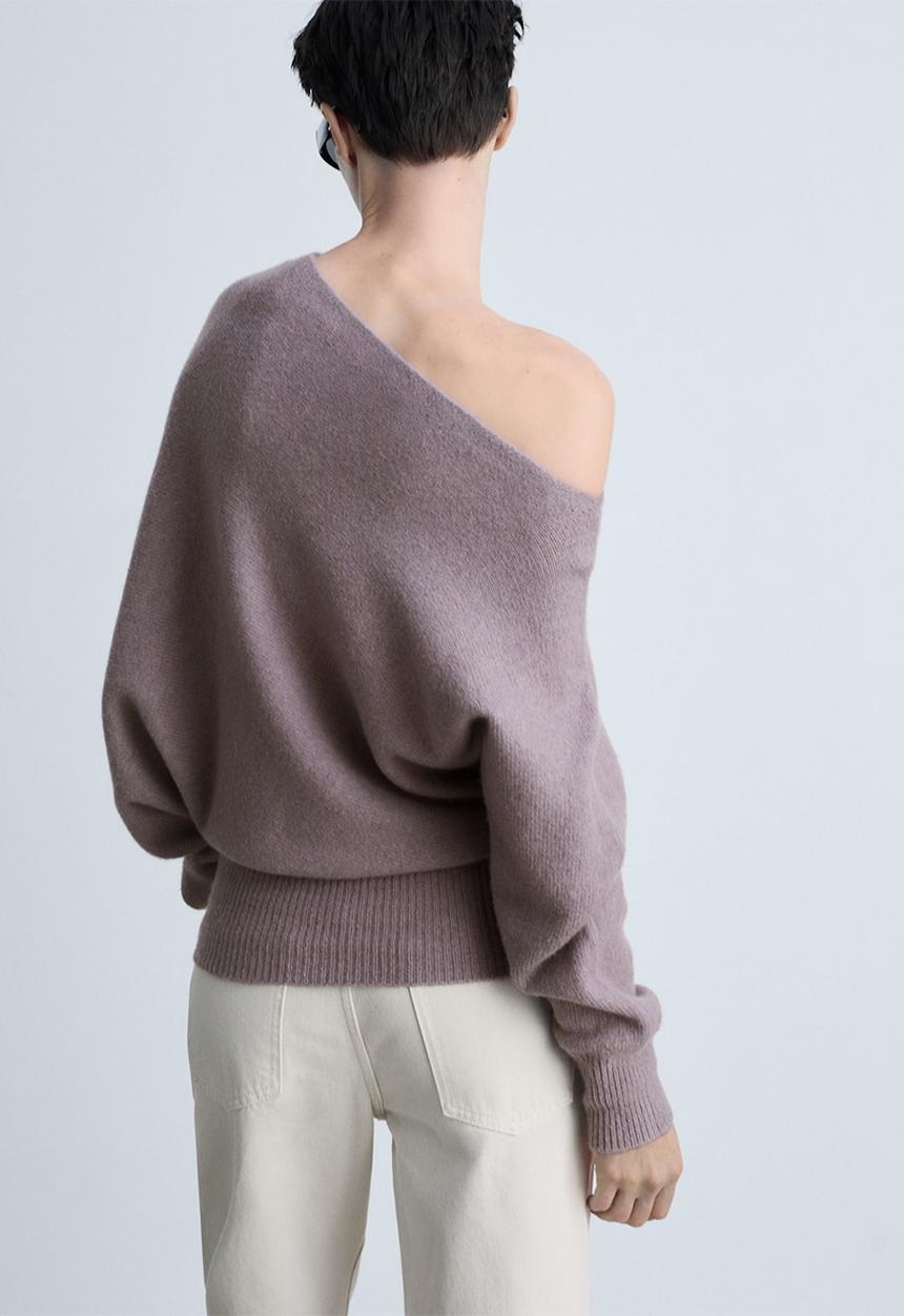 MANGO - Sweater marvin - purple