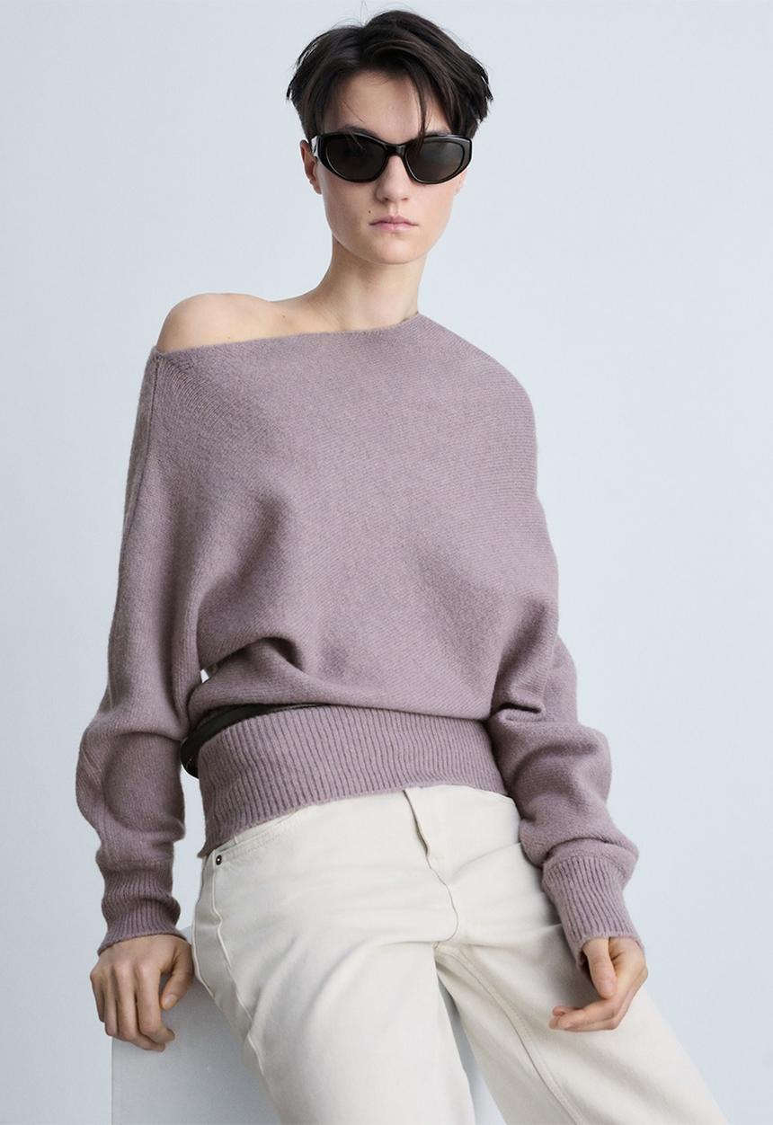 MANGO - Sweater marvin - purple