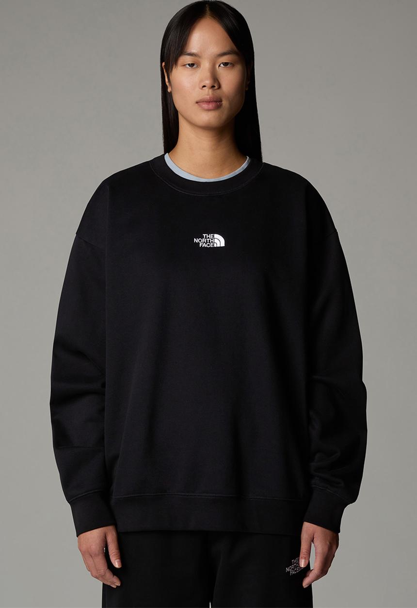 The North Face - W Essential Oversize Crew - Black