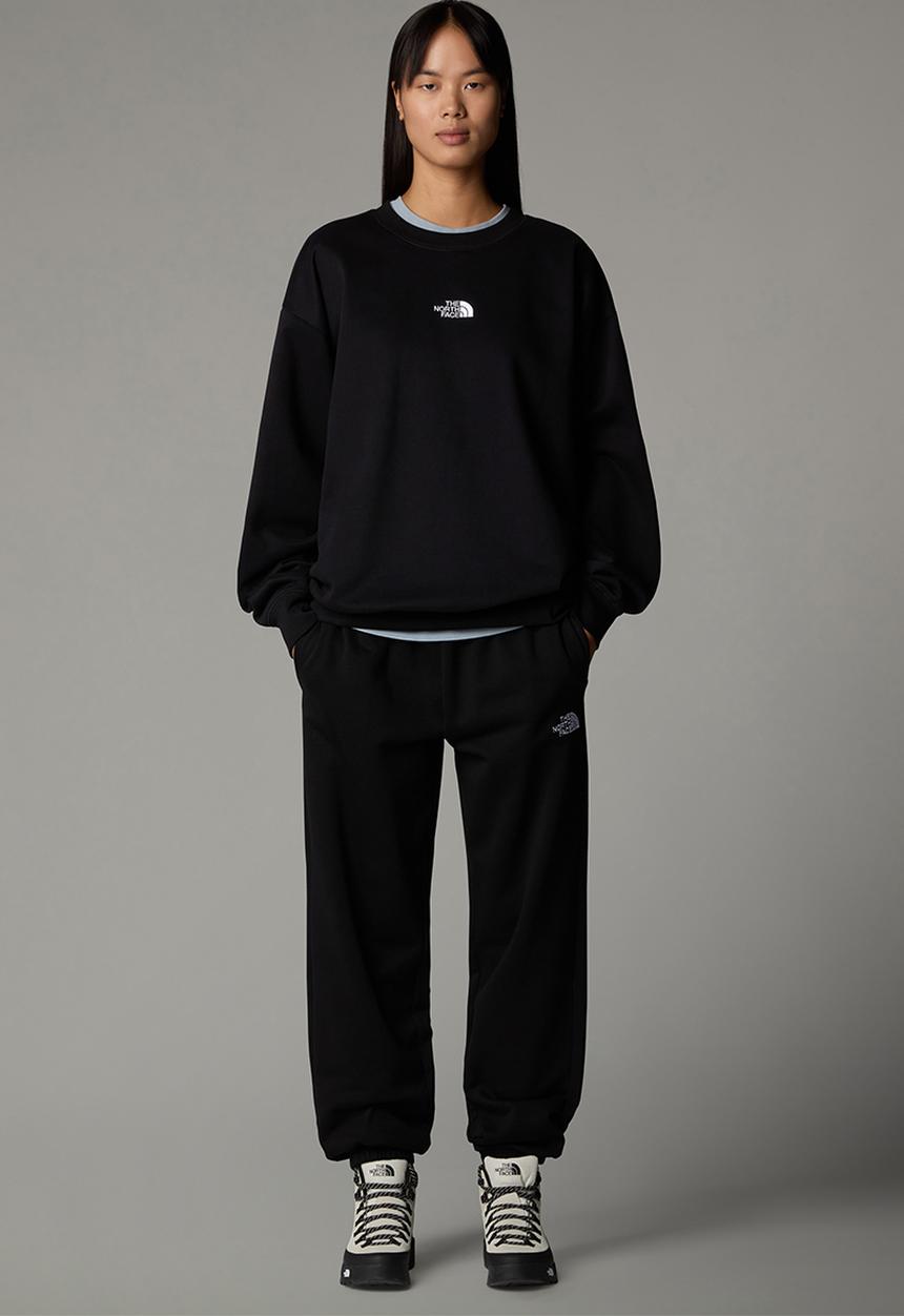 The North Face - W Essential Oversize Crew - Black