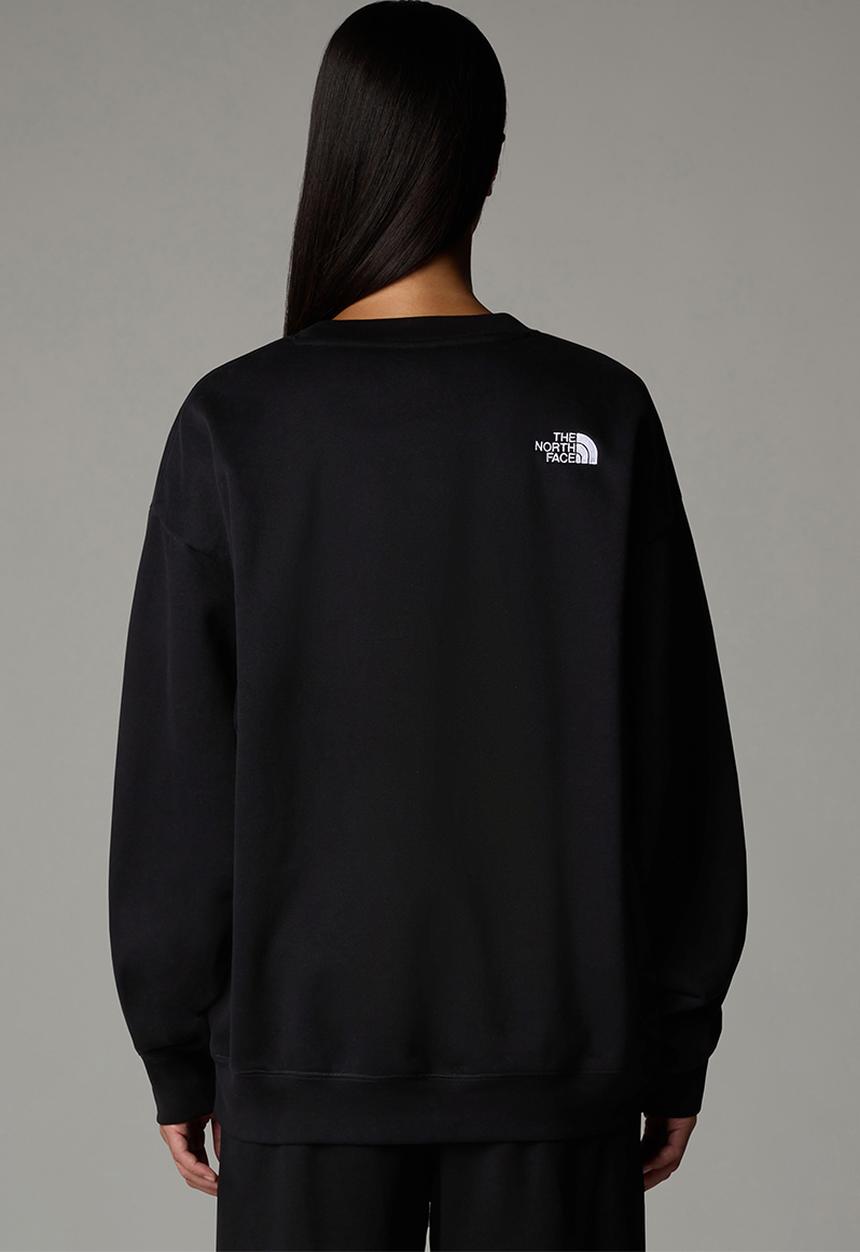The North Face - W Essential Oversize Crew - Black