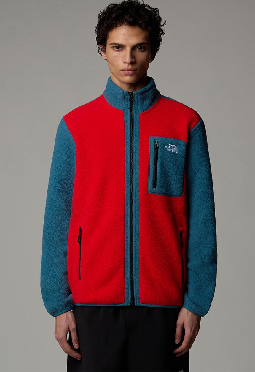 M yumiori full zip - high risk red-mallard blue-tnf black (80i)