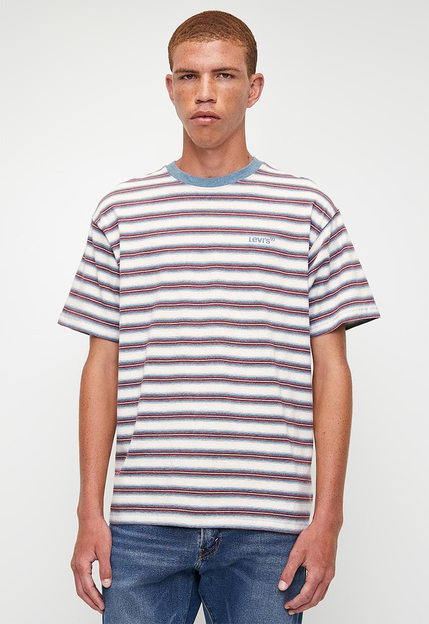Levi’s® - Red tab vintage tee break stripe porridg
