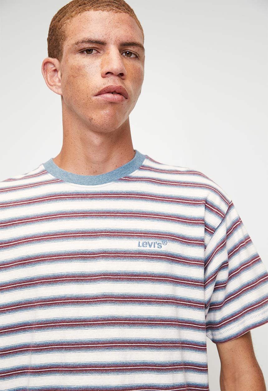 Levi’s® - Red tab vintage tee break stripe porridg