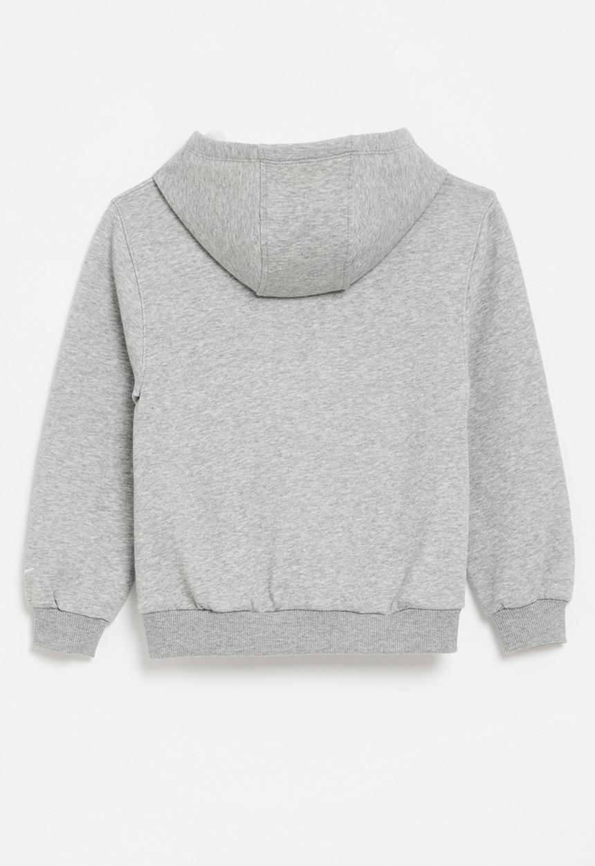 Nike - Nkn n nsw clb snl appl flc po - dk grey heather