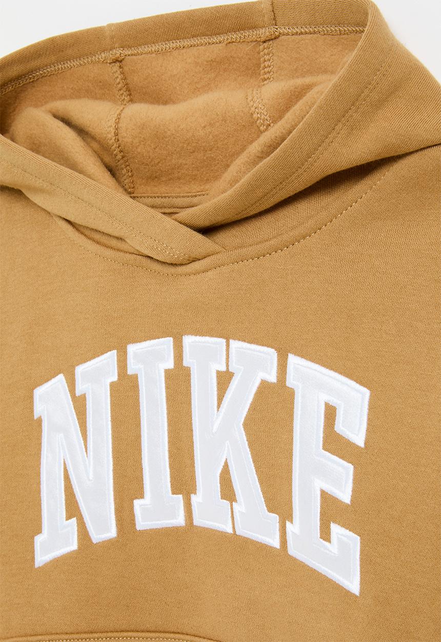 Nike - Nkn n nsw clb snl appl flc po - flax