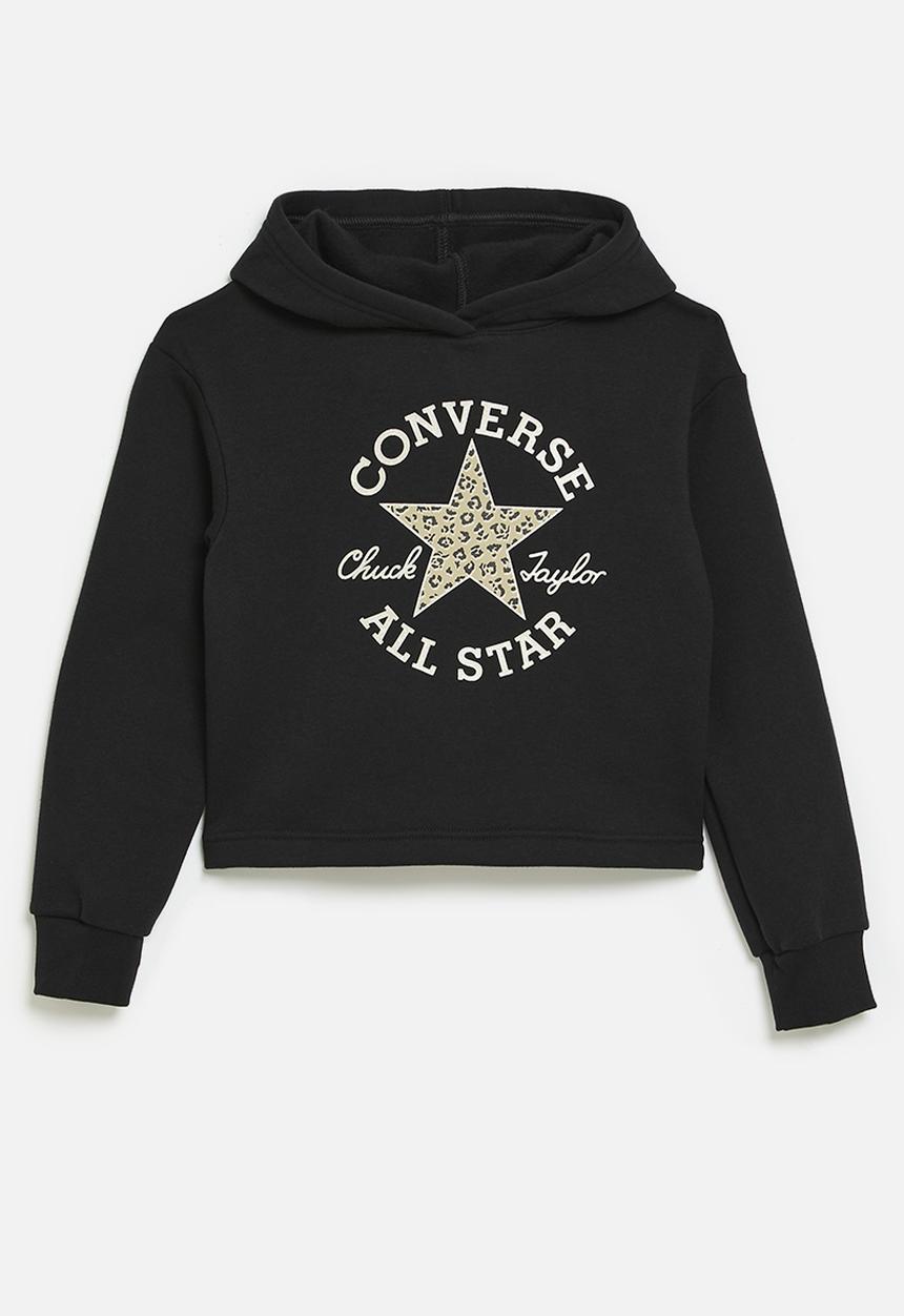 Converse - Cnvg dissected ctp boxy hoodie - black