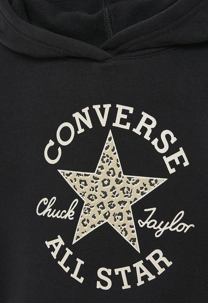 Converse - Cnvg dissected ctp boxy hoodie - black