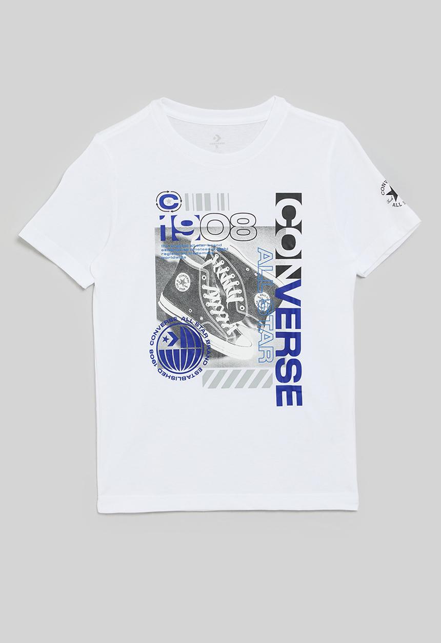 Converse - Cnvb photo sneaker tee - black/white
