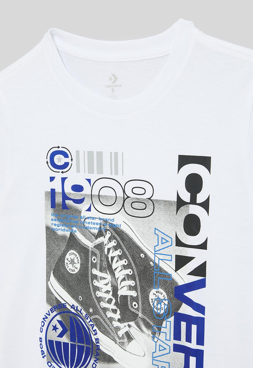 Converse - Cnvb photo sneaker tee - black/white
