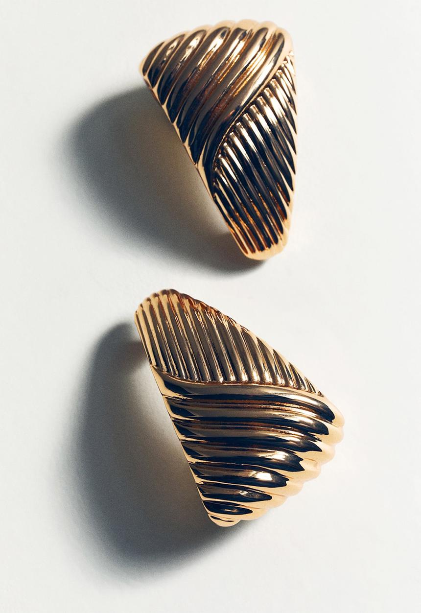 MANGO - Denise earrings - gold