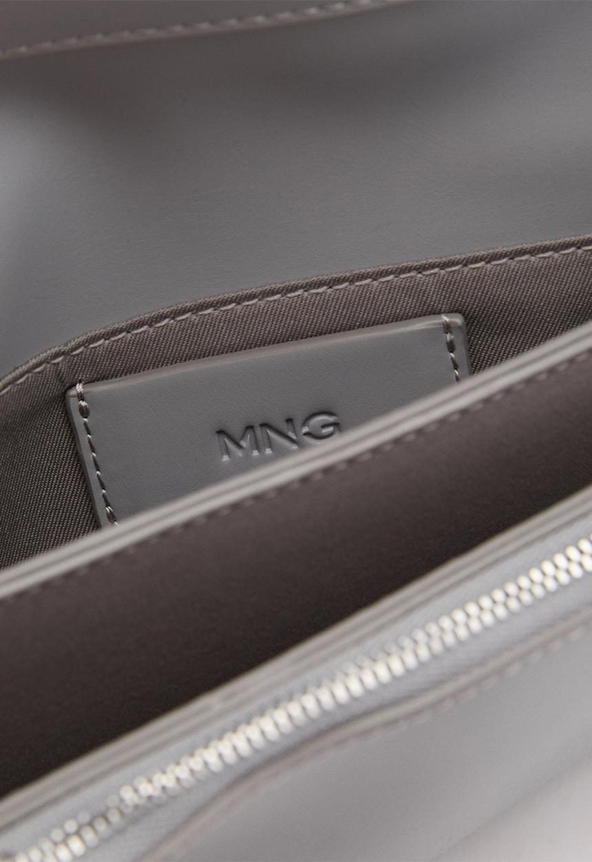MANGO - Bag mch acordeon - blue